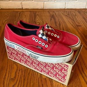 Checker vans size 9
